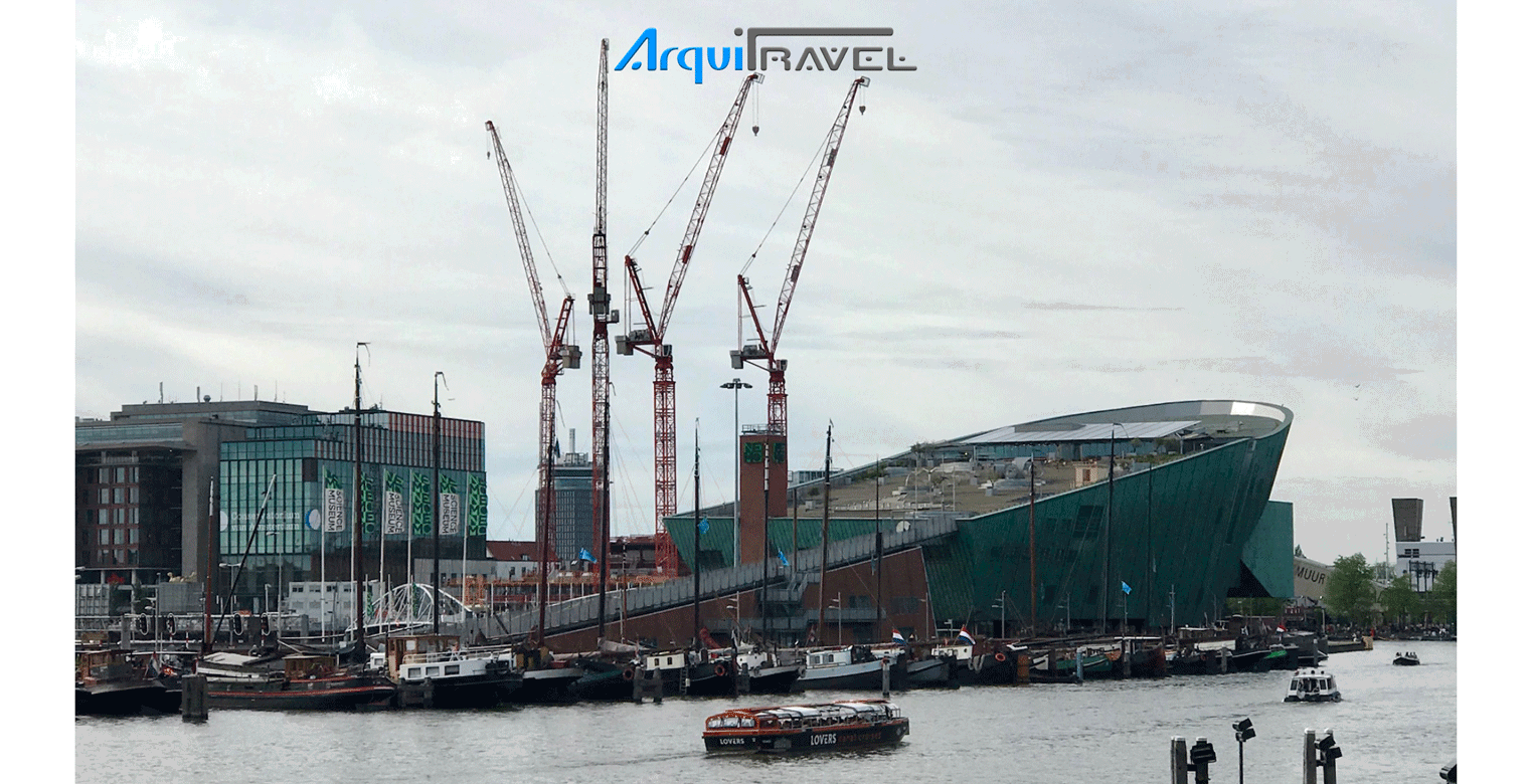 Museo Nemo 08 - ArquiTravel - Renzo Piano - Amsterdam - Holanda - Arquitectura Vanguardista