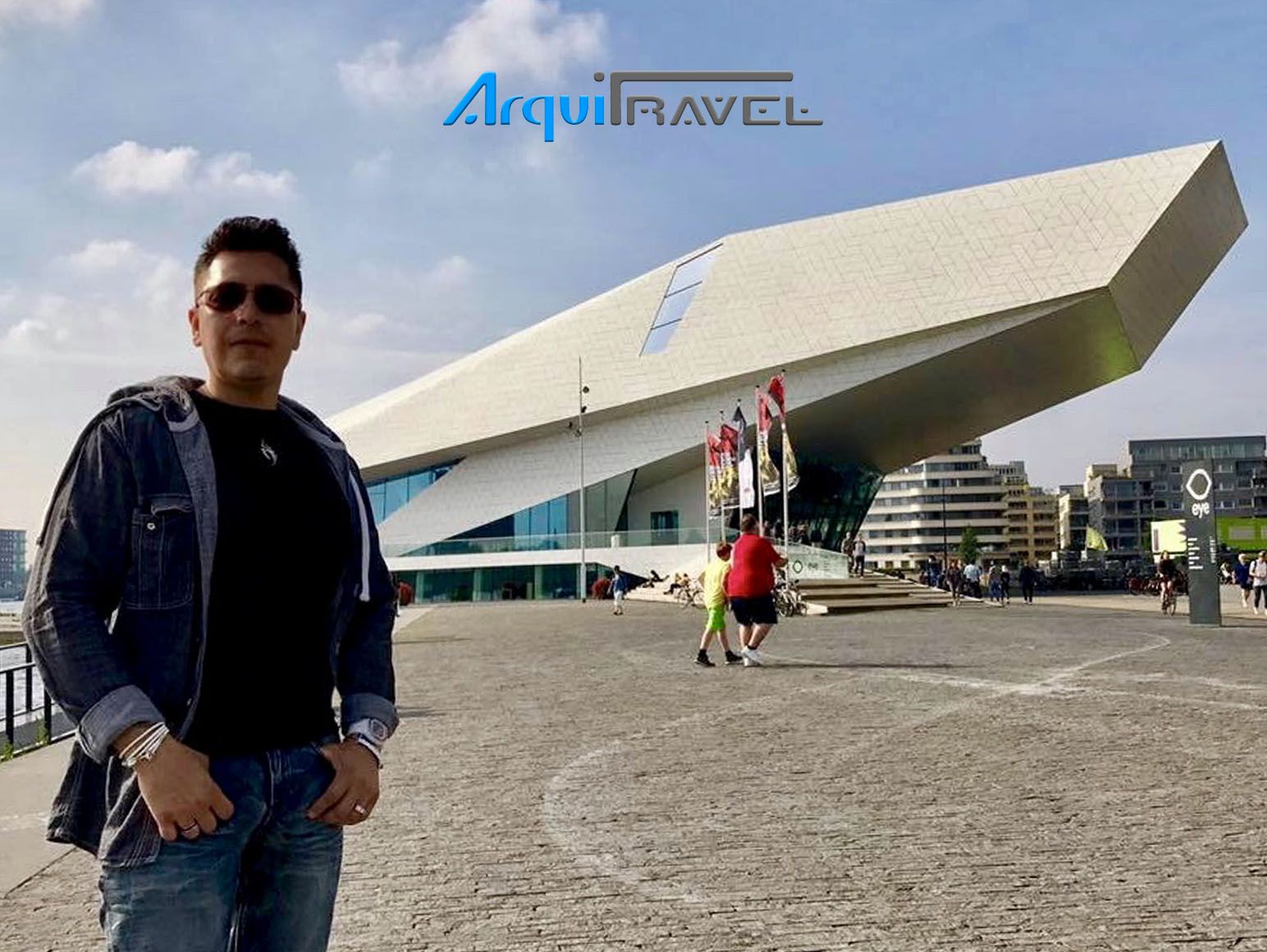 William Castañeda Esteban - Eye Film Museum - ArquiTravel - Delugan Meissl Associated Architects - Amsterdam - Holanda
